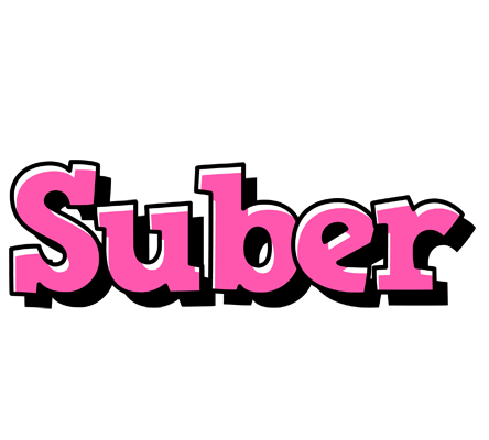 Suber girlish logo