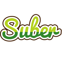 Suber golfing logo