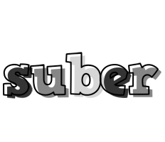 Suber night logo