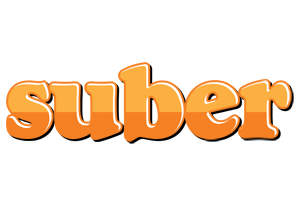 Suber orange logo
