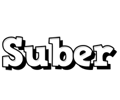Suber snowing logo