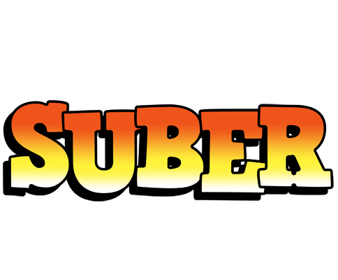 Suber sunset logo