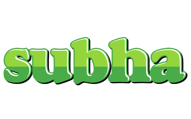 Subha apple logo