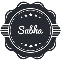 Subha badge logo