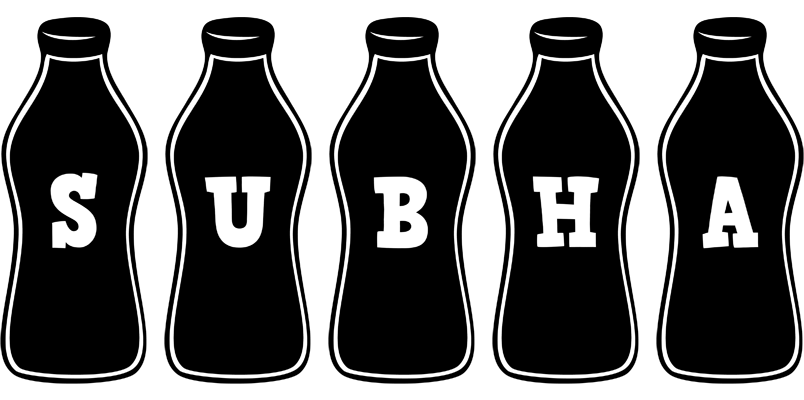 Subha bottle logo