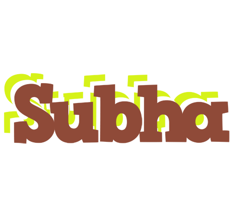 Subha caffeebar logo