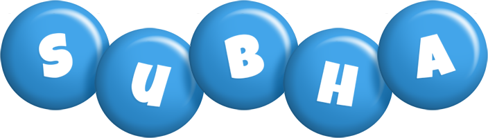 Subha candy-blue logo