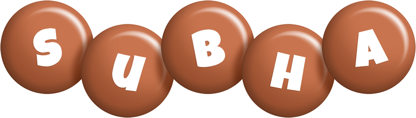 Subha candy-brown logo