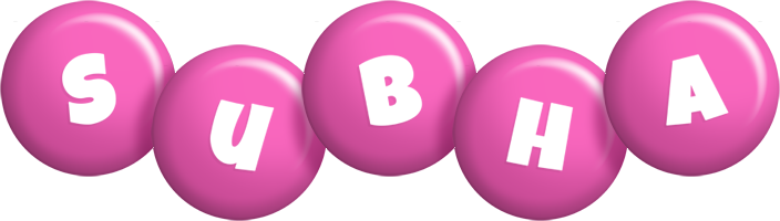 Subha candy-pink logo