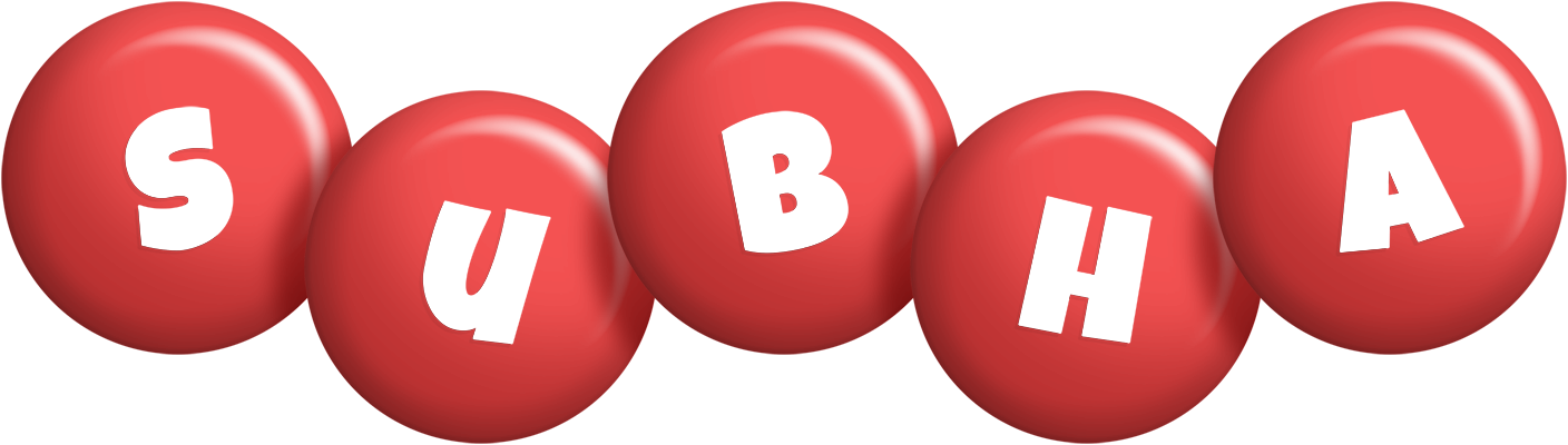 Subha candy-red logo