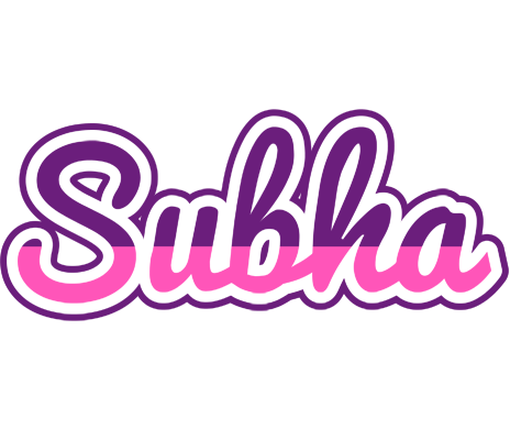 Subha cheerful logo