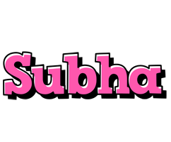 Subha girlish logo