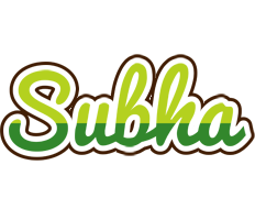 Subha golfing logo