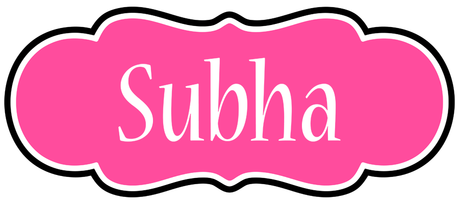 Subha invitation logo