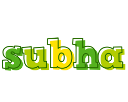 Subha juice logo