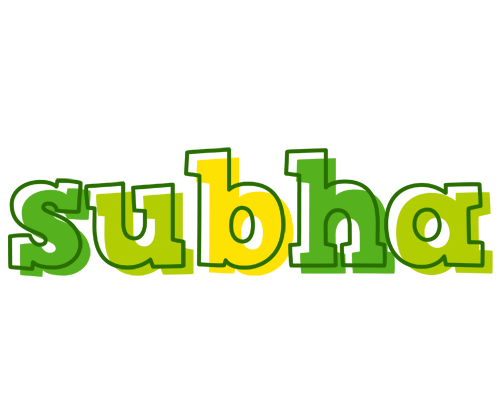 Subha juice logo