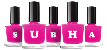 Subha nails logo