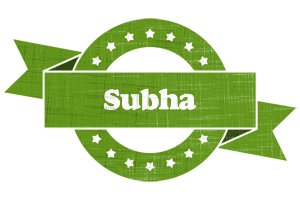 Subha natural logo