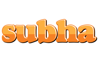 Subha orange logo