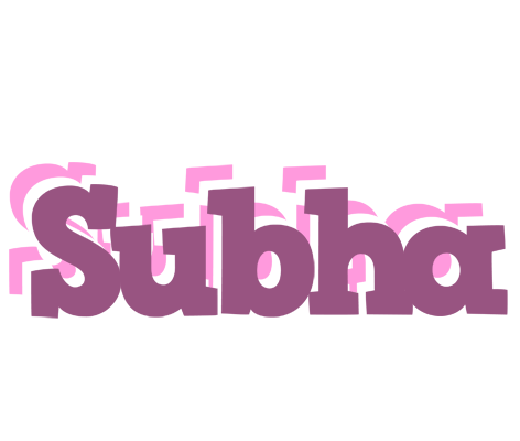 Subha relaxing logo