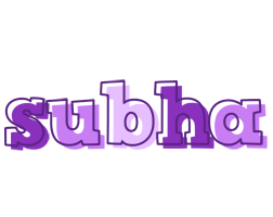 Subha sensual logo