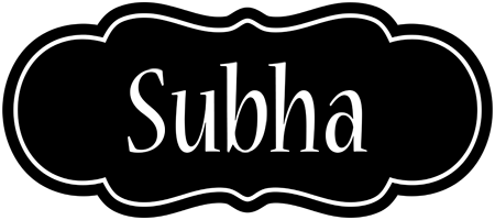 Subha welcome logo