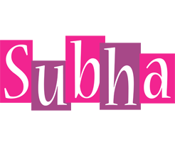 Subha whine logo
