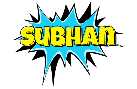 Subhan amazing logo