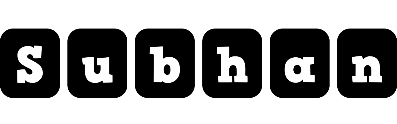 Subhan box logo
