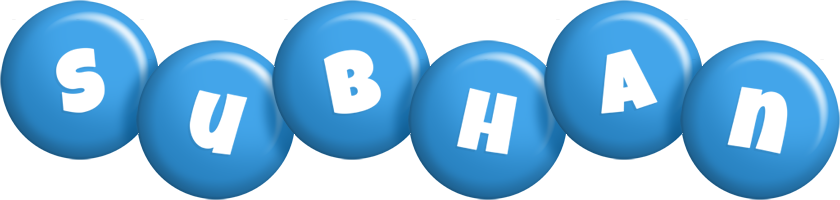 Subhan candy-blue logo