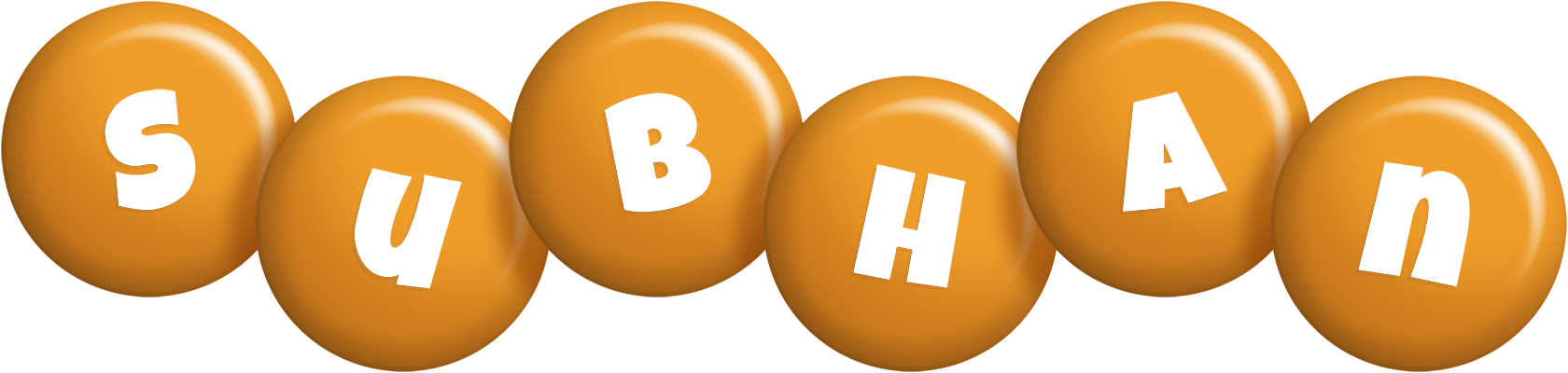 Subhan candy-orange logo