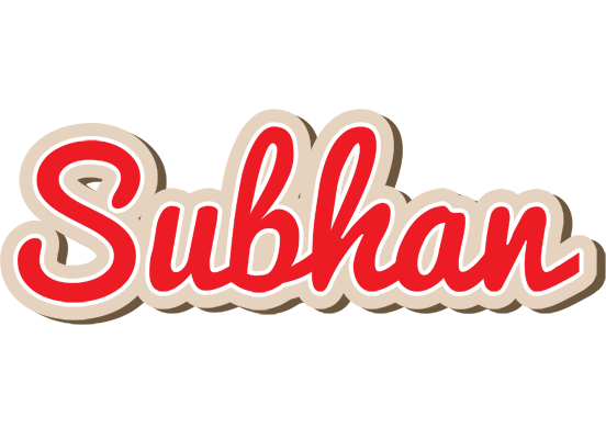Subhan chocolate logo