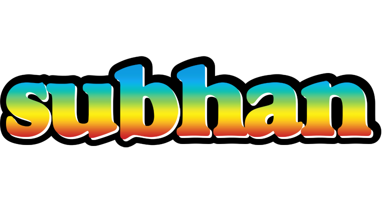 Subhan color logo