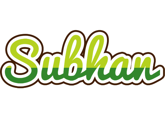 Subhan golfing logo
