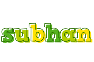 Subhan juice logo