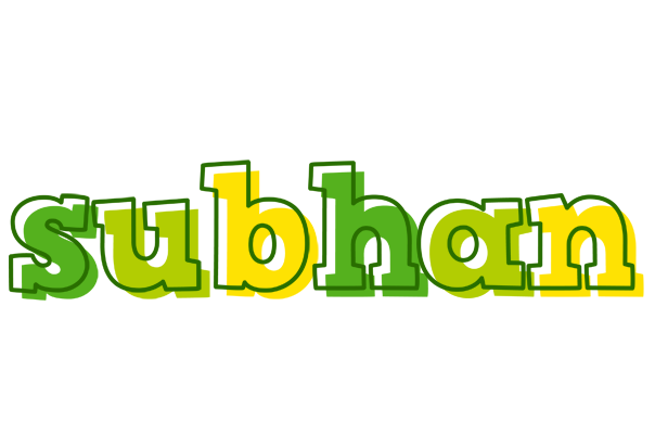 Subhan juice logo