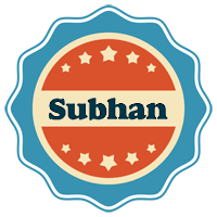 Subhan labels logo