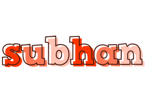 Subhan paint logo