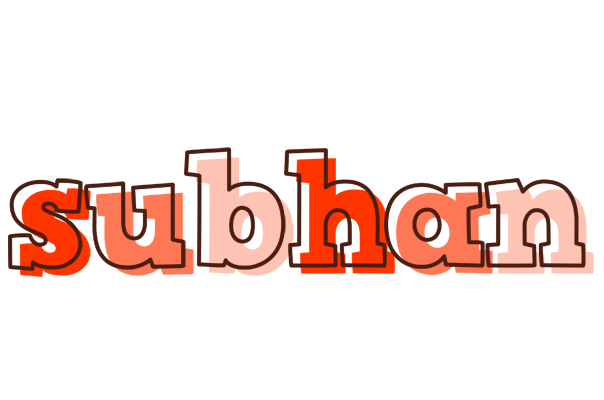 Subhan paint logo