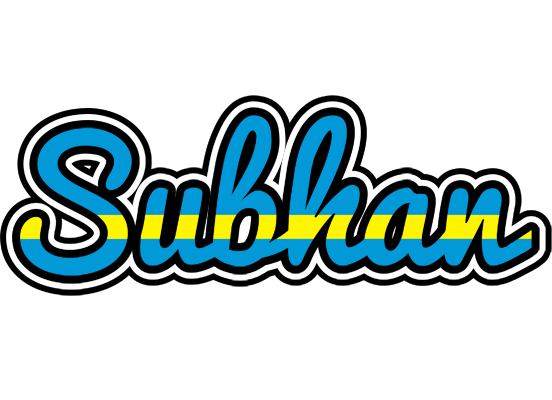 Subhan sweden logo
