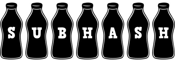 Subhash bottle logo
