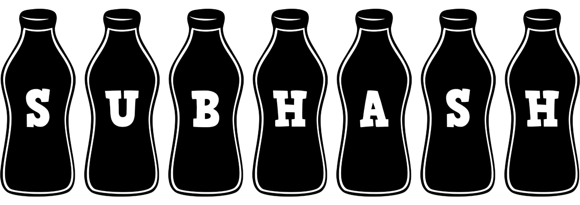 Subhash bottle logo