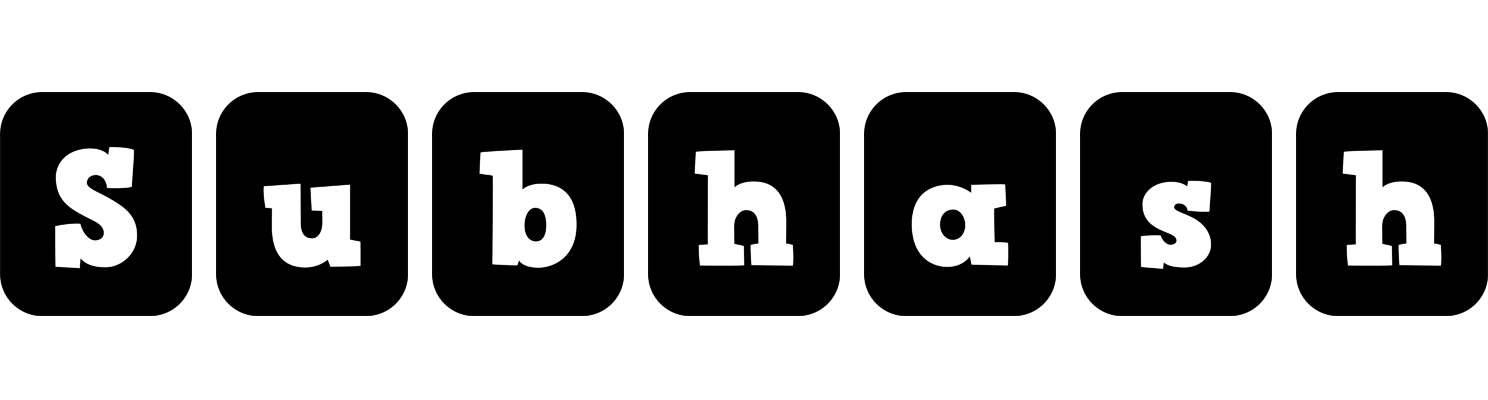 Subhash box logo