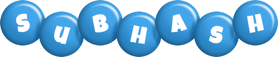 Subhash candy-blue logo