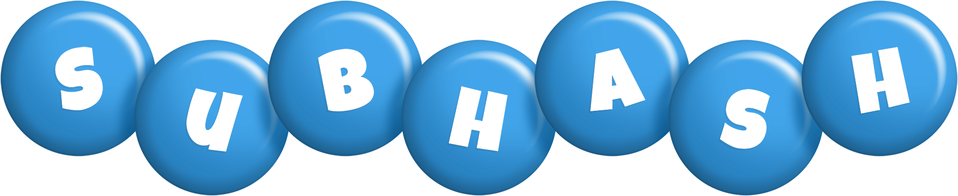 Subhash candy-blue logo
