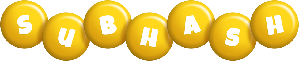 Subhash candy-yellow logo