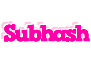 Subhash dancing logo