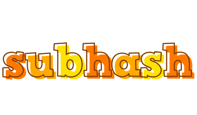 Subhash desert logo