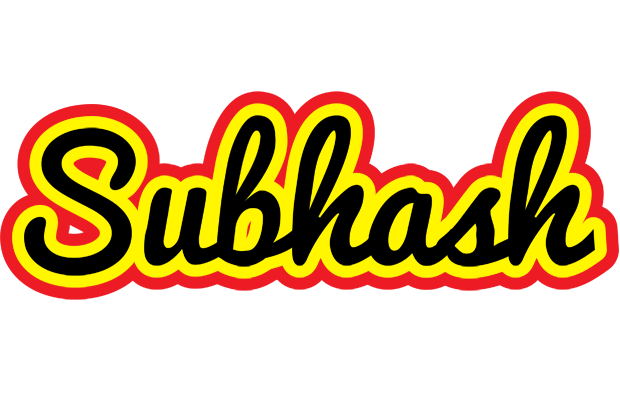 Subhash flaming logo