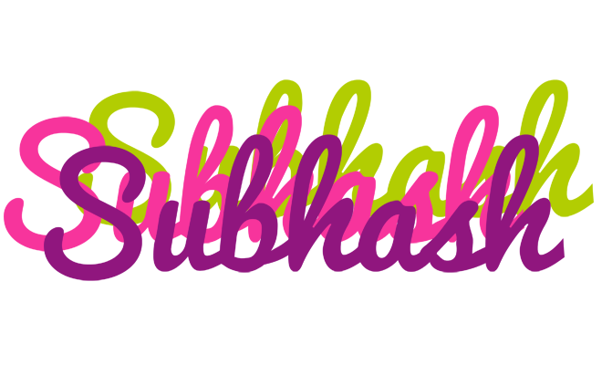Subhash flowers logo